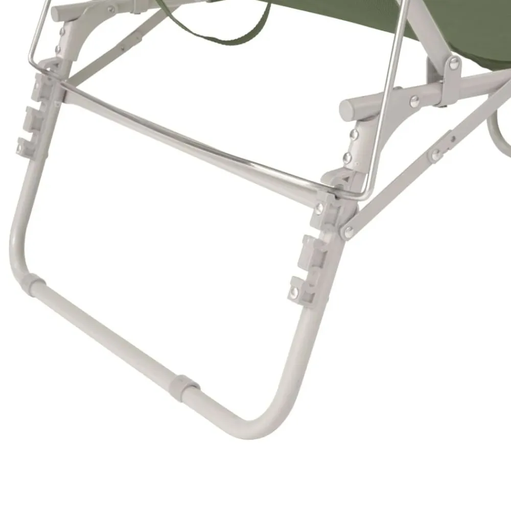 Outwell Tumbona plegable de camping Tenby viñedo Verde Discount