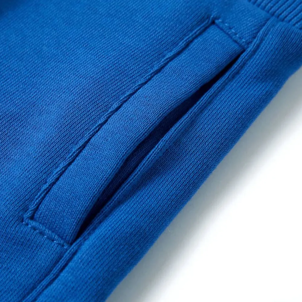 vidaXL Pantalón corto infantil con cordón 104 Azul Hot