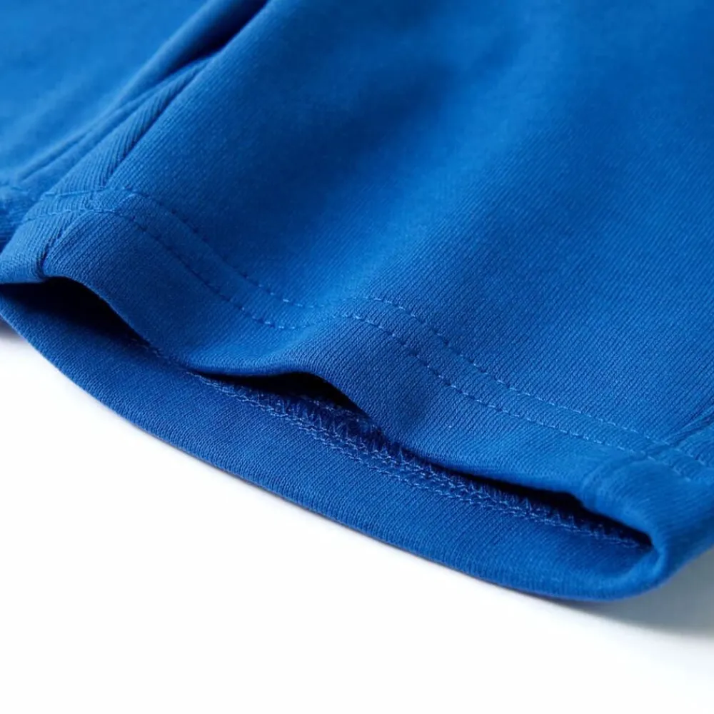 vidaXL Pantalón corto infantil con cordón 104 Azul Hot