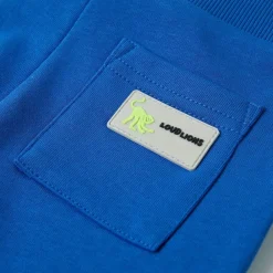 vidaXL Pantalón corto infantil con cordón 104 Azul Hot