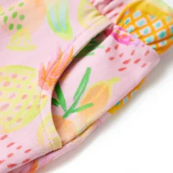 vidaXL Ropa Y Accesorios-Pantalón corto infantil con cordón rosa suave 104