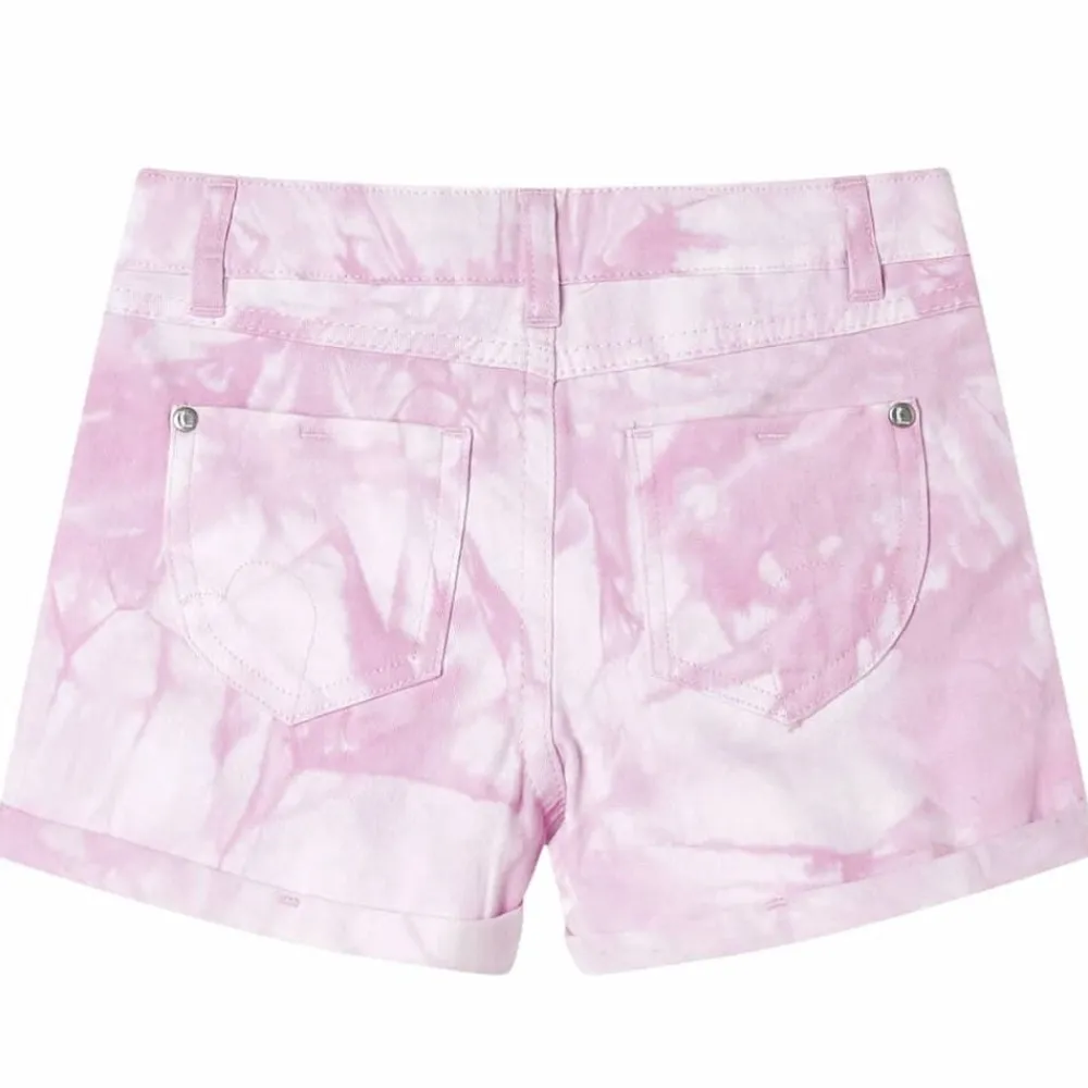 vidaXL Ropa Y Accesorios-Pantalón corto infantil rosa 104