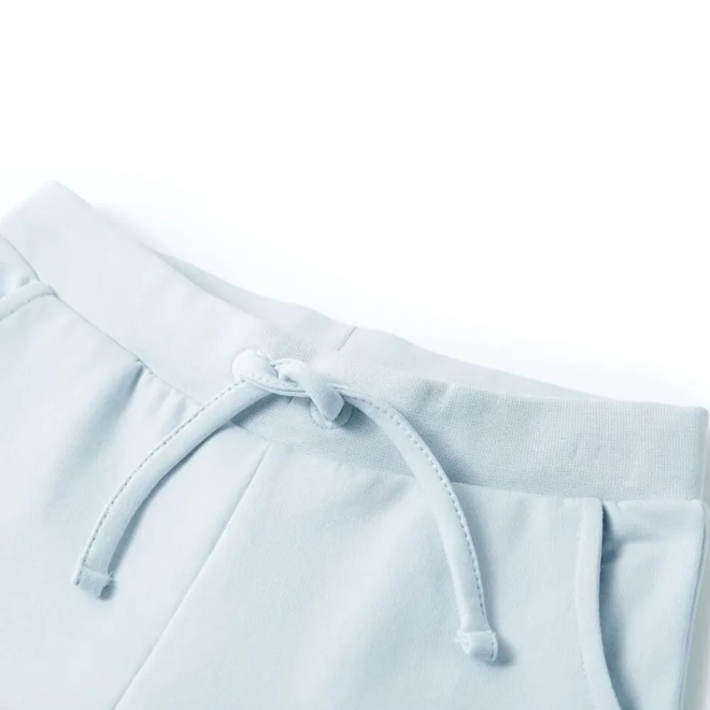vidaXL Pantalón de chándal infantil claro 104 Azul Online