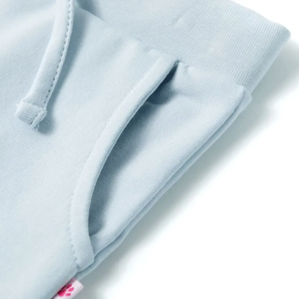 vidaXL Pantalón de chándal infantil claro 104 Azul Online