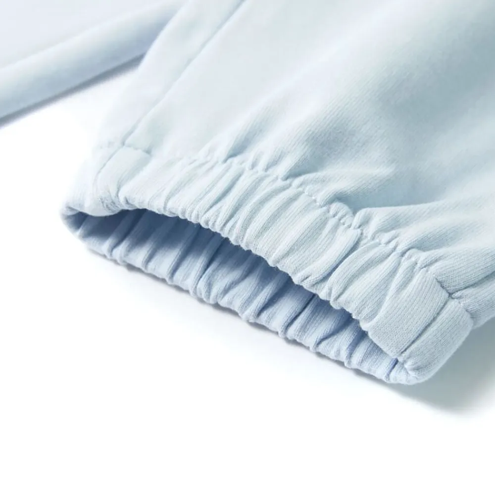 vidaXL Pantalón de chándal infantil claro 104 Azul Online