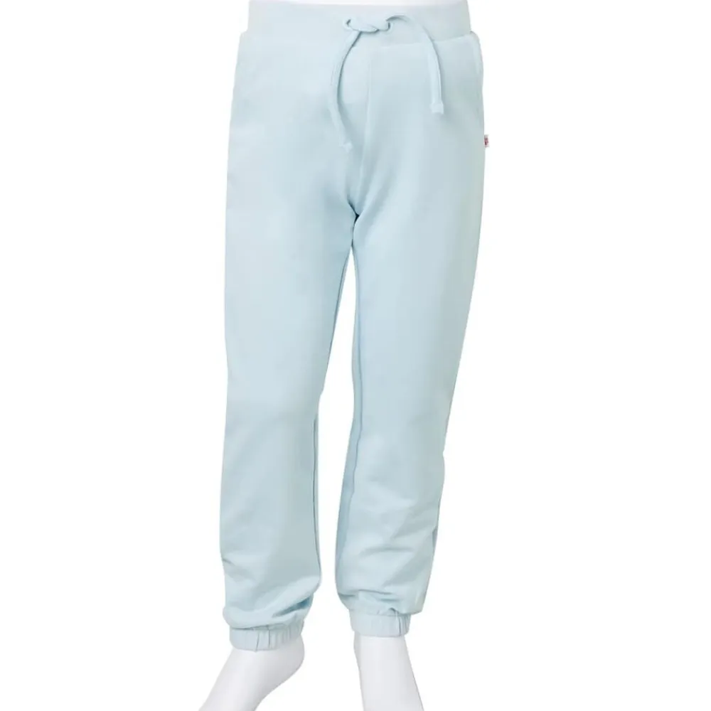 vidaXL Pantalón de chándal infantil claro 104 Azul Online