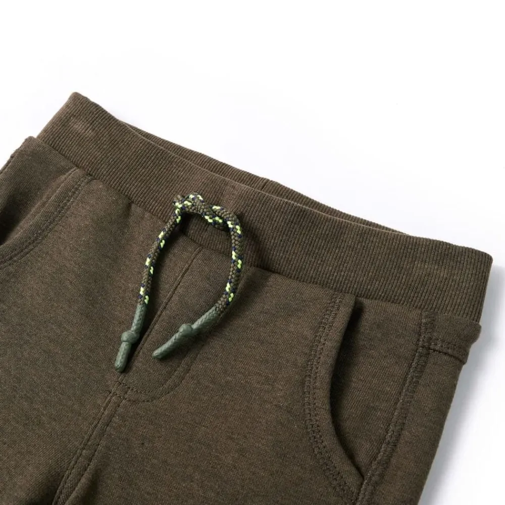 vidaXL Pantalón de chándal infantil caqui mélange 92 Online