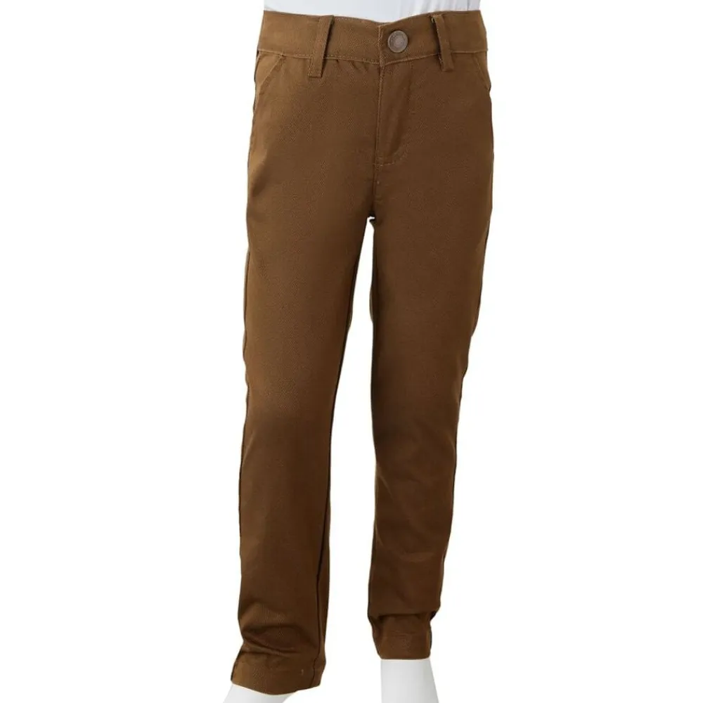 vidaXL Pantalón infantil color coñac 92 Co&ntilde;ac Best