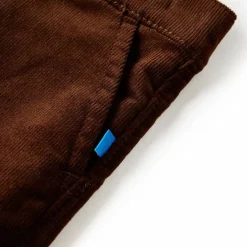 vidaXL Pantalón infantil color coñac 92 Coñac