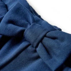 vidaXL Ropa Y Accesorios-Pantalón infantil con perneras anchas azul marino 104