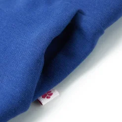 vidaXL Pantalón infantil con perneras anchas cobalto 104 Azul Clearance