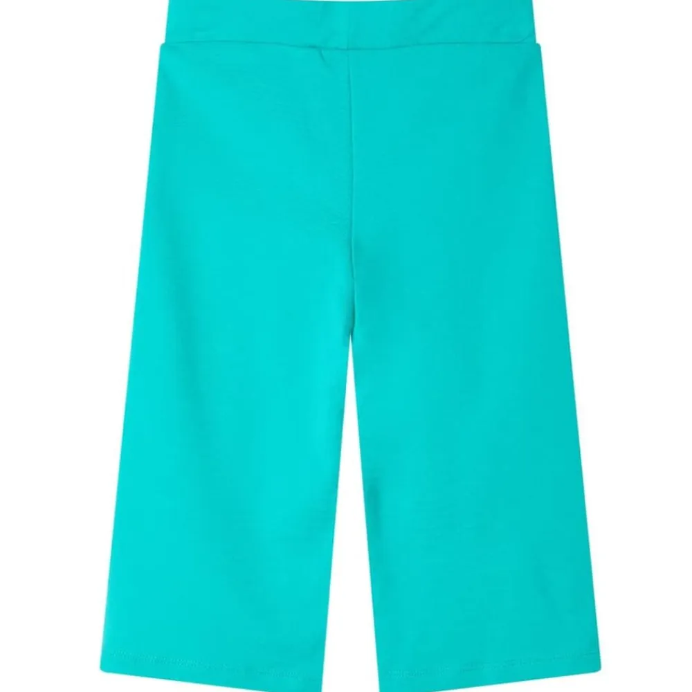 vidaXL Pantalón infantil con perneras anchas verde 116 Menta Discount
