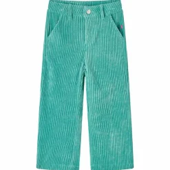 vidaXL Pantalón infantil de pana verde menta 92 Hot