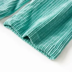 vidaXL Pantalón infantil de pana verde menta 92 Hot
