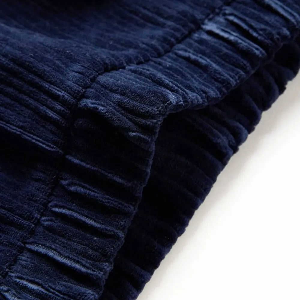 vidaXL Pantalón infantil pana 92 Azul marino Hot
