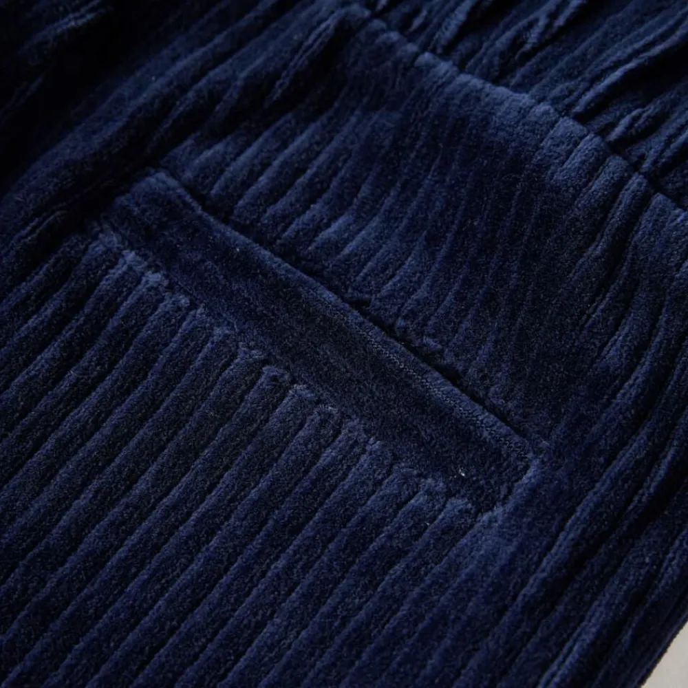 vidaXL Pantalón infantil pana 92 Azul marino Hot