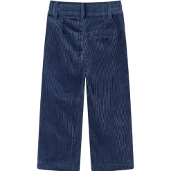 vidaXL Ropa Y Accesorios-Pantalón infantil pana azul marino 92