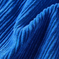 vidaXL Ropa Y Accesorios-Pantalón infantil pana azul cobalto 92