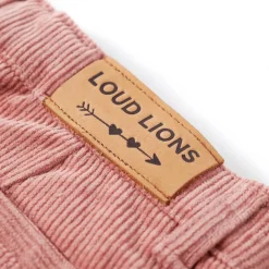 vidaXL Ropa Y Accesorios-Pantalón infantil pana rosa envejecido 92