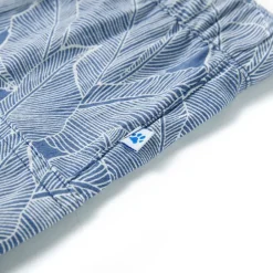 vidaXL Ropa Y Accesorios-Pantalones cortos infantiles con cordón azul oscuro 104