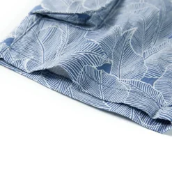 vidaXL Ropa Y Accesorios-Pantalones cortos infantiles con cordón azul oscuro 104