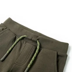 vidaXL Ropa Y Accesorios-Pantalones cortos infantiles con cordón oscuro 116