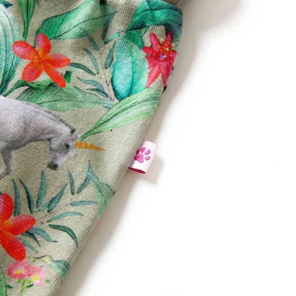 vidaXL Pantalones cortos infantiles con cordón caqui claro 116 Outlet
