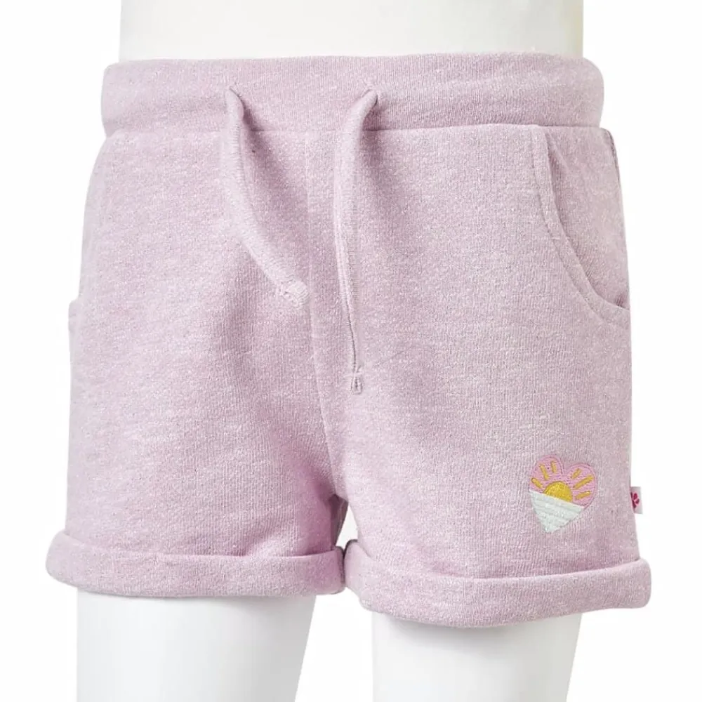 vidaXL Ropa Y Accesorios-Pantalones cortos infantiles con cordón color mixto 116
