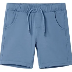 vidaXL Pantalones cortos infantiles con cordón oscuro 92 Azul Clearance