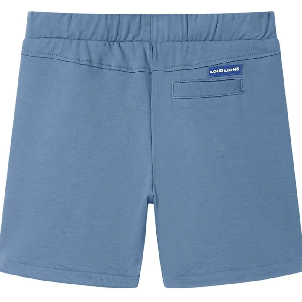 vidaXL Pantalones cortos infantiles con cordón oscuro 92 Azul Clearance