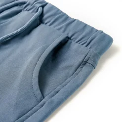 vidaXL Pantalones cortos infantiles con cordón oscuro 92 Azul Clearance