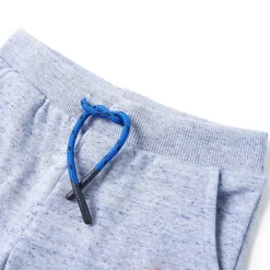 vidaXL Ropa Y Accesorios-Pantalones cortos infantiles con cordón mélange 116