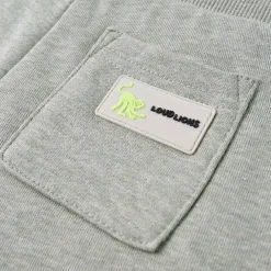 vidaXL Ropa Y Accesorios-Pantalones cortos infantiles con cordón claro mélange 92