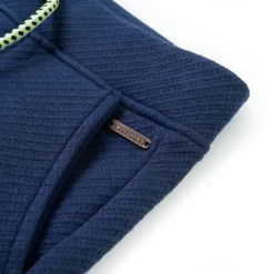vidaXL Ropa Y Accesorios-Pantalones cortos infantiles con cordón azul oscuro 104