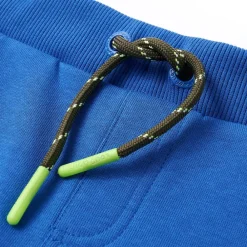 vidaXL Pantalones de chándal infantiles 104 Azul Sale