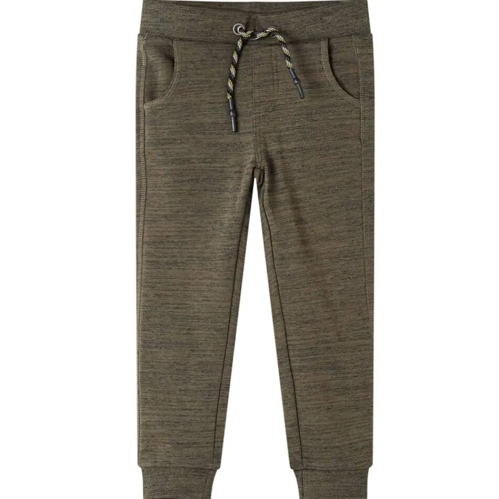 vidaXL Ropa Y Accesorios-Pantalones de chándal infantiles oscuro mélange 92