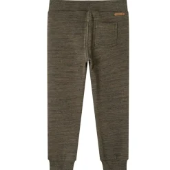 vidaXL Ropa Y Accesorios-Pantalones de chándal infantiles oscuro mélange 92
