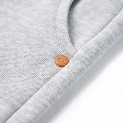 vidaXL Pantalones de chándal infantiles mélange 92 Gris Clearance