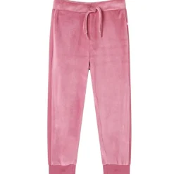 vidaXL Ropa Y Accesorios-Pantalones de chándal infantiles color frambuesa 92