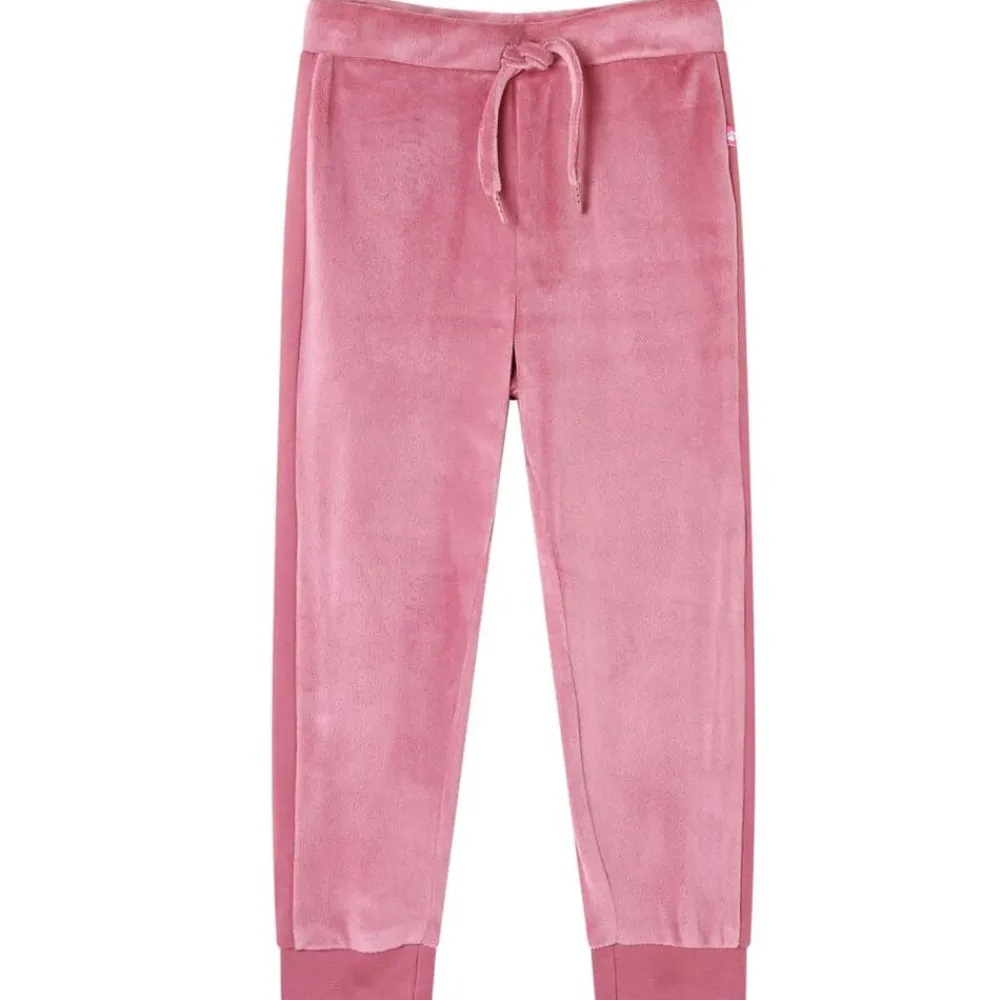 vidaXL Ropa Y Accesorios-Pantalones de chándal infantiles color frambuesa 92
