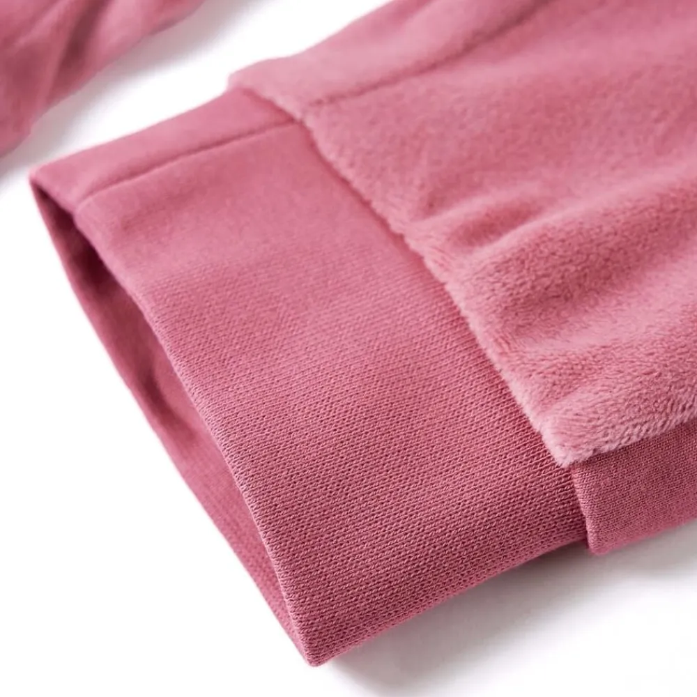 vidaXL Ropa Y Accesorios-Pantalones de chándal infantiles color frambuesa 92