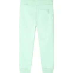 vidaXL Pantalones de chándal infantiles brillante 104 Verde Sale