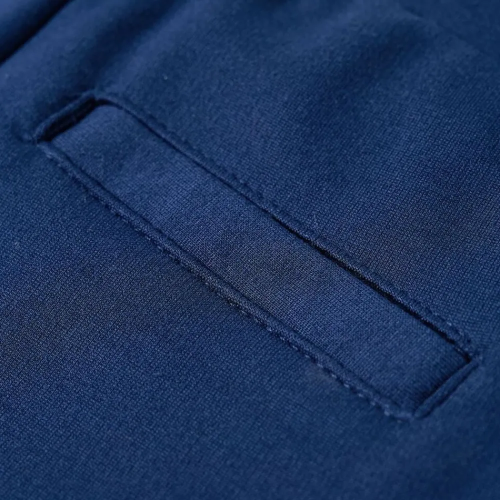 vidaXL Ropa Y Accesorios-Pantalones infantiles con cordón azul marino 92