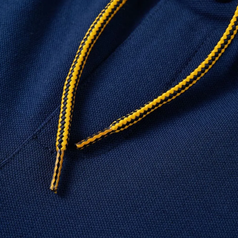 vidaXL Ropa Y Accesorios-Pantalones infantiles con cordón azul marino 92