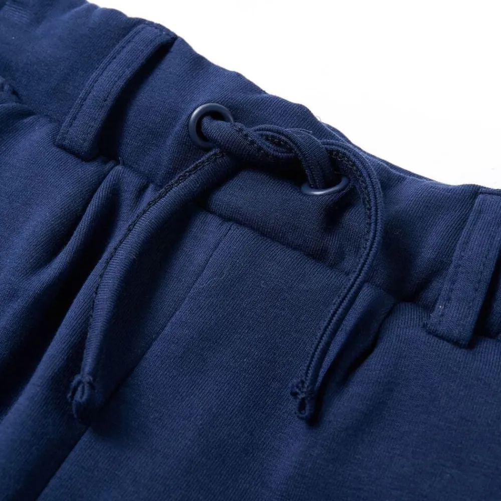 vidaXL Pantalones infantiles con cordón azul marino 92 Outlet