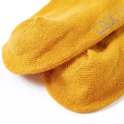vidaXL Pantis infantil oscuro 104 Ocre New