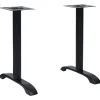 vidaXL Patas para mesa de bistró 2 uds. Hierro fundido negro 61x8x72cm Outlet