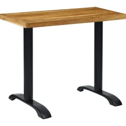 vidaXL Patas para mesa de bistró 2 uds. Hierro fundido negro 61x8x72cm Outlet
