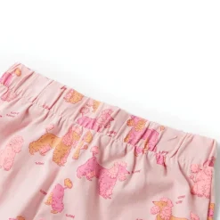 vidaXL Pijama infantil de manga corta rosa claro 92 Outlet