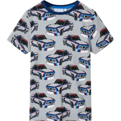 vidaXL Ropa Y Accesorios-Pijama infantil de manga corta gris 92